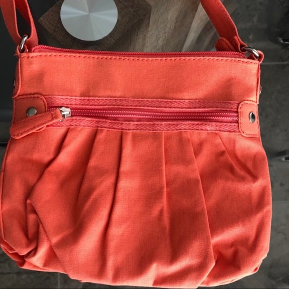 Avon Crossbody Bag Coral Orange New without Tag - Picture 4 of 9